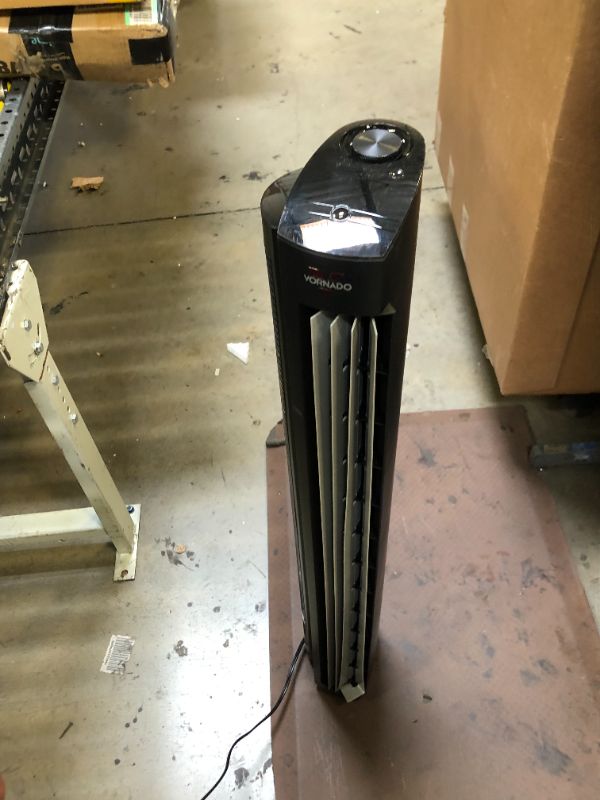 Photo 1 of Vornado NGT425 Air Circulator Tower Fan with Remote Control and Versa-Flow, 42", Black
