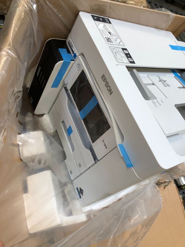 Photo 9 of Epson EcoTank Pro ET-5850 Wireless Color All-in-One Supertank Printer with Scanner, Copier, Fax and Ethernet
