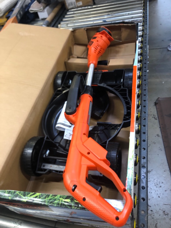 Photo 6 of BLACK+DECKER Cordless Lawn Mower, String Trimmer, Edger, 3-in-1 (MTC220)
