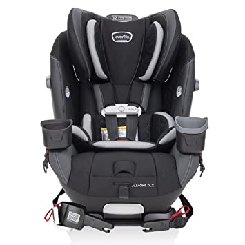 Photo 1 of Evenflo All4One DLX 4-In-1 Convertible Car Seat (Kingsley Black)
