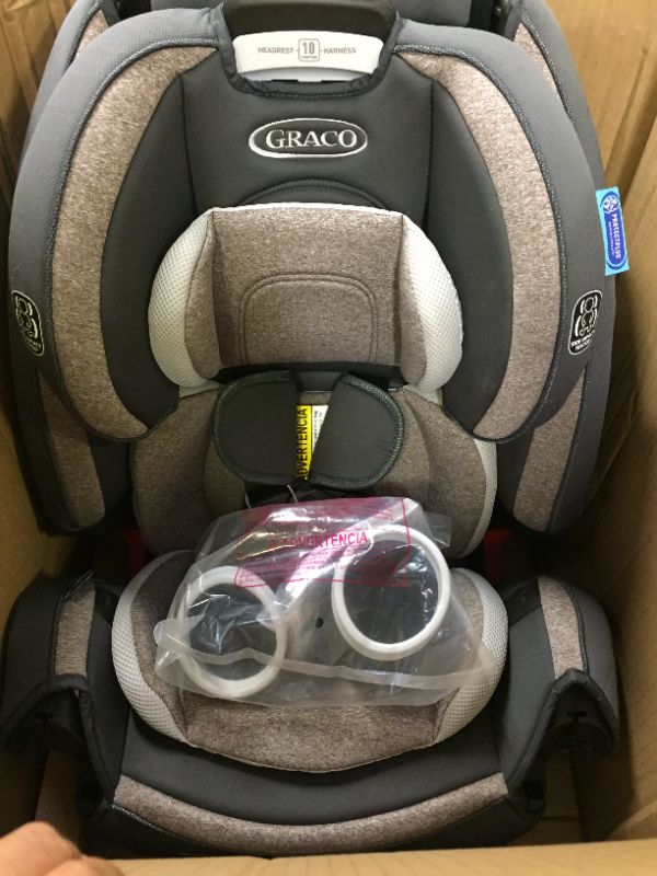 Photo 2 of Graco 4Ever DLX 4 in 1 Car Seat, Infant to Toddler Car Seat, with 10 Years of Use, Bryant , 20x21.5x24 Inch (Pack of 1)
