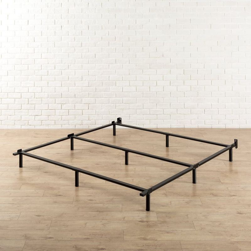 Photo 1 of Zinus Paige Compack 7 Inch Heavy Duty Bed Frame, for Box Spring and Mattress Sets, Cal King
