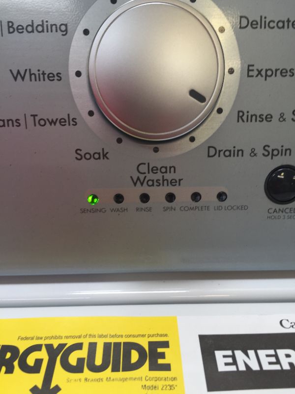 Photo 3 of Kenmore 28" Top-Load Washer with Triple Action Agitator and 4.2 Cubic Ft. Total Capacity, White
