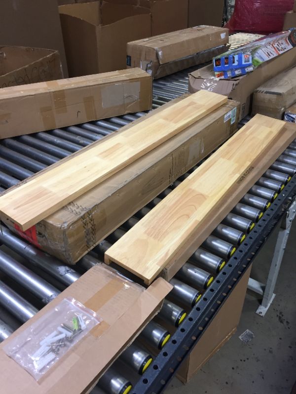 Photo 1 of 2---floating shelves 47"x6"  