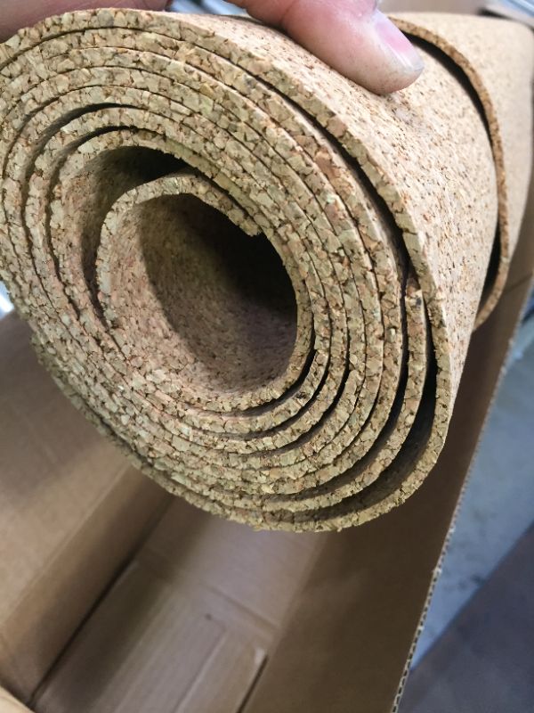 Photo 2 of 4' x 8' Cork Roll 3MM Bulk---------there is a bit of damage to the roll of cork  --------
