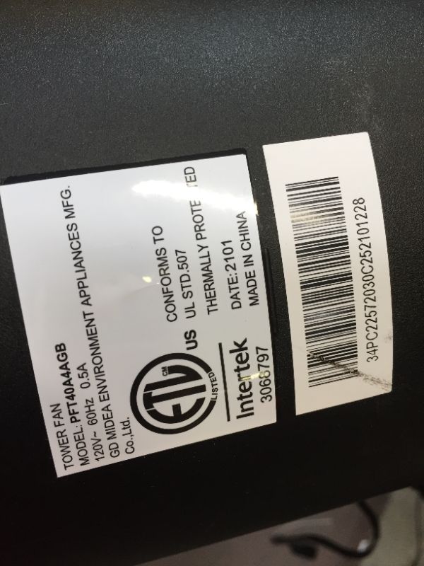 Photo 1 of Pelonis Pft40a4agb Tower Fan, 40-Inch----MINOR USE ----------