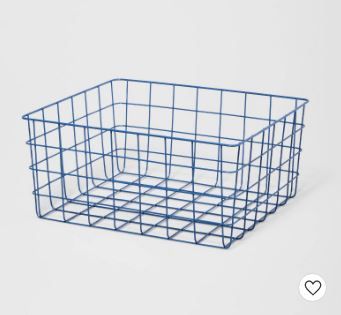 Photo 1 of 2---13" Rectangular Wire Decorative Basket - Brightroom™

