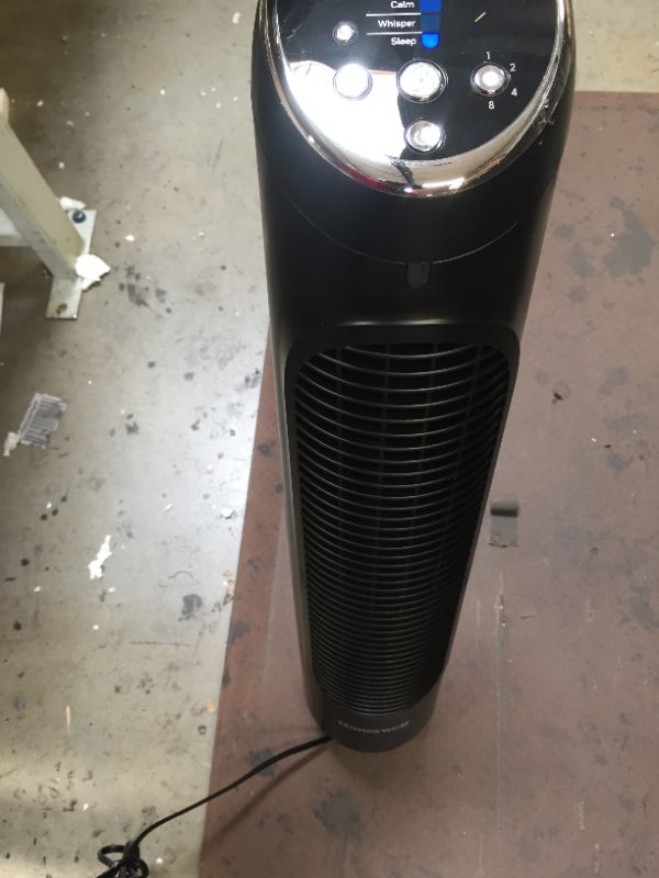 Photo 2 of Honeywell QuietSet Whole Room Tower Fan-Black, HYF290B-----missing control---
