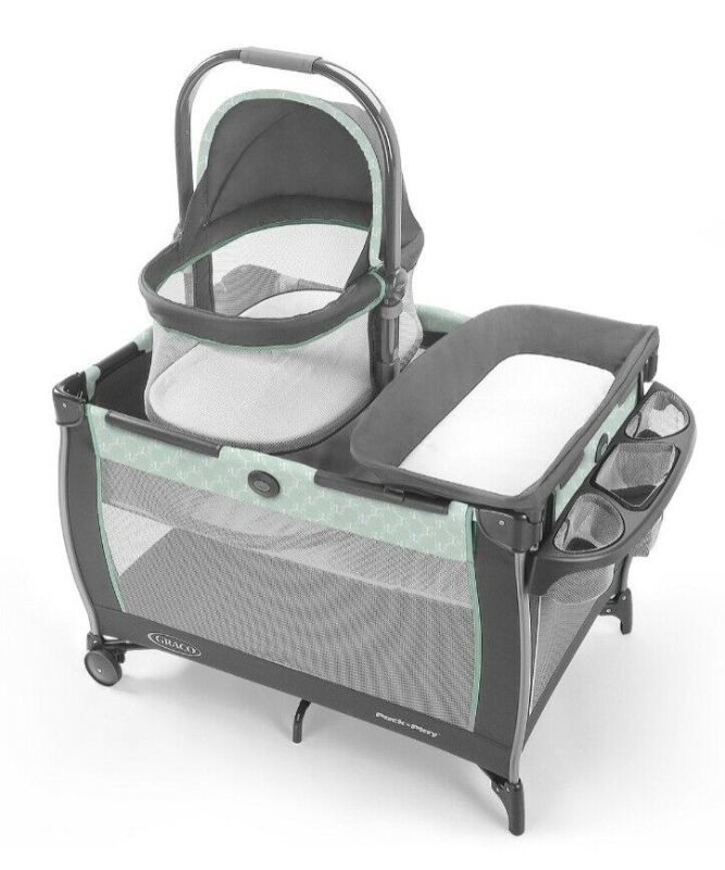 Photo 1 of Graco Baby Pack 'n Play Day2Dream Portable Bedside Bassinet Playard Mills NEW
