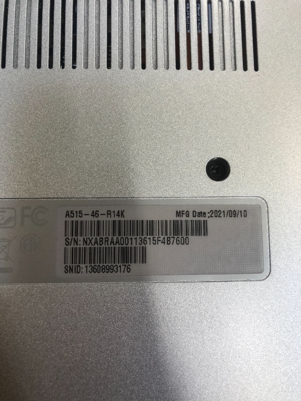 Photo 7 of Acer Aspire 5 15.6" FHD IPS Slim Laptop (Ryzen 3, 4G, 128G) backlit A515-46-R14K
