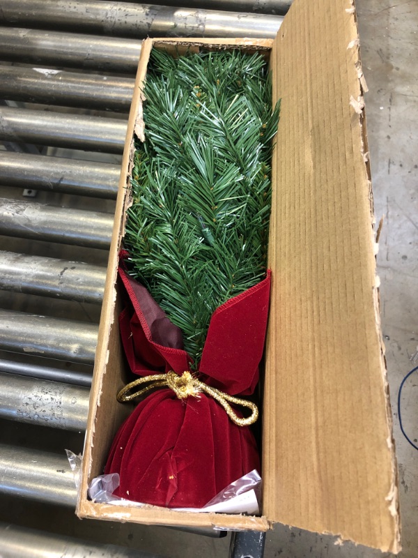 Photo 2 of 2ft National Christmas Tree Company Majestic Fir Artificial Christmas Tree 35ct Clear

