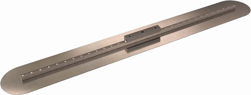 Photo 1 of Bon Tool 22-538 Fresno Trowel - Spring 36" X 5" Rnd End 
w/ 
Rock and Roll Adjustable Bull Float/Fresno Bracket



