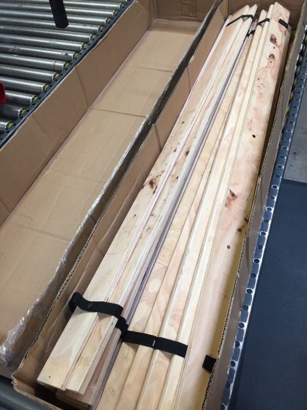 Photo 3 of Bed frame wooden slats replacement box spring Full