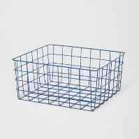 Photo 1 of 13" Rectangular Wire Decorative Basket - Brightroom™ 2 PACK

