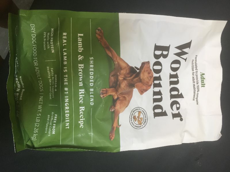 Photo 2 of Amazon Brand - Wonder Bound High Protein, Adult Dry Dog Food 5lbs
08/06/22