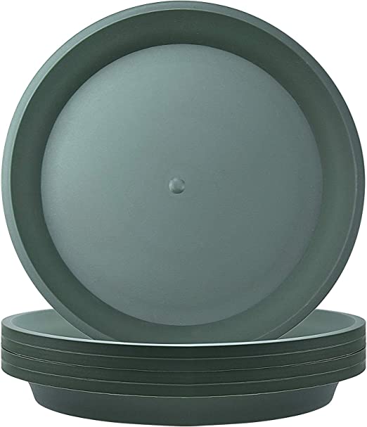Photo 1 of 5 Pcs Green Plant Saucer Heavy Duty Sturdy Drip Trays for Indoor and Outdoor Plants (4 inch, Round)
2 packj
