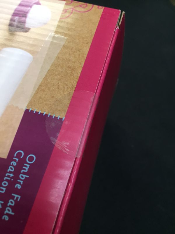 Photo 2 of Craftabelle – Ombre Fade Creation Kit – Lampshade Decorating Kit – 323pc LED Lamp Set with Fabric & Accessories – DIY Arts & Crafts for Kids Aged 8 Years +
