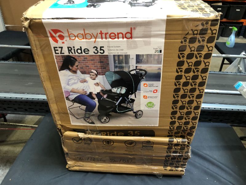 Photo 6 of Baby Trend EZ Ride 35 Travel System, Doodle Dots
