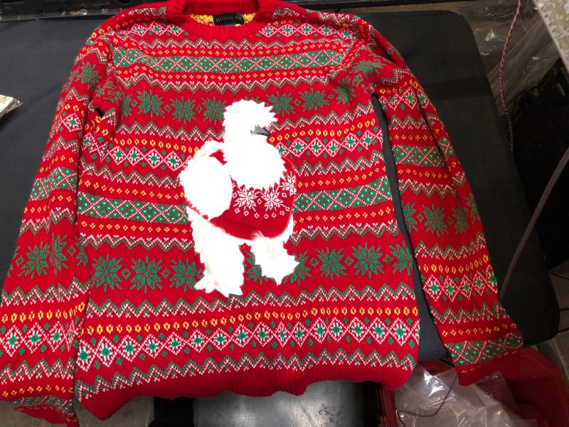 Photo 2 of Blizzard Bay Men's Ugly Christmas Sweater Santa size S
