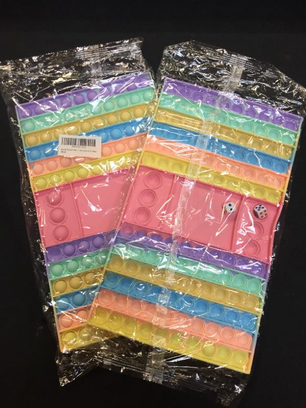 Photo 1 of Wuximde Big Pop Fidget Game Toys, Chess Board Square Bubble Pop Toys, Intellectual Sensory Toys, Decompression Toys, Parent-Child Interaction Relatives and Friends Fingertip Toys Gifts (Pink), Large
2 pack, factory sealed