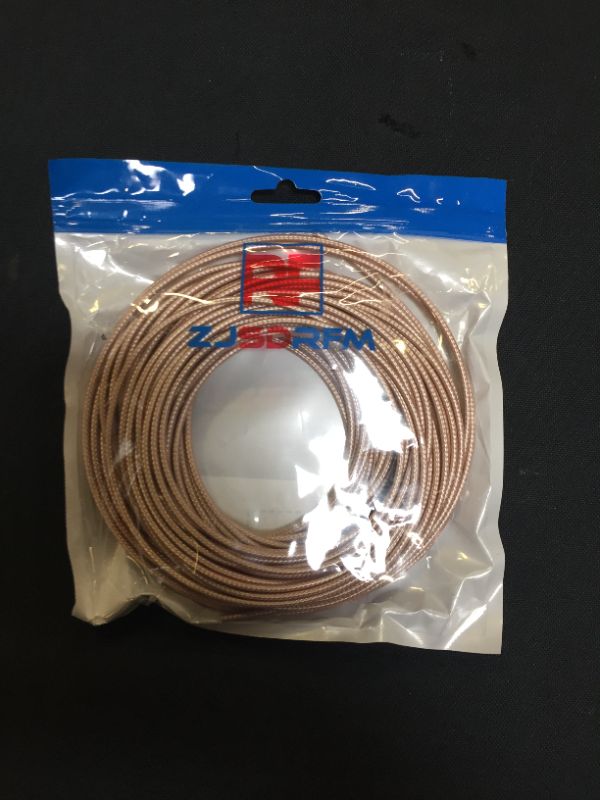 Photo 3 of ZJSDRFM RF Coax Coaxial RG316 Low Loss Cable for DIY (50feet)
