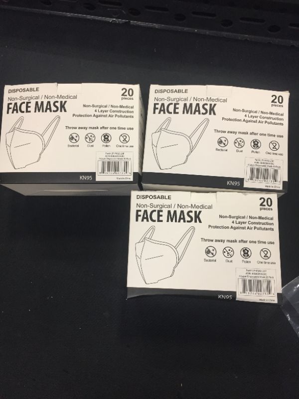 Photo 1 of 6 PACK OF FACE MASKS SOLD AS SET 