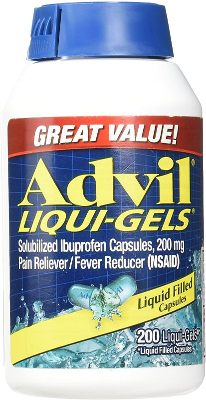 Photo 1 of Advil Liqui-Gels (200mg) - 200 Liquid Filled Capsules BEST BY JANUARY 2023
