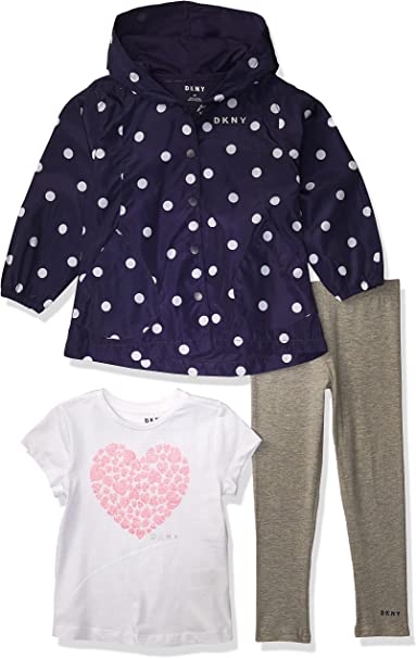 Photo 1 of DKNY Girls' 3 Pcs. Set, SIZE 2T
