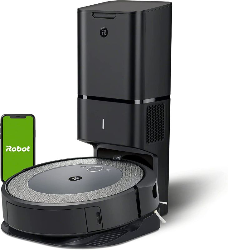 Photo 1 of iRobot Roomba i3+ EVO (3550) Self-Emptying Robot Vacuum – Now Clean By Room With Smart Mapping, Empties Itself For Up To 60 Days, Works With Alexa, Ideal For Pet Hair, Carpets?
