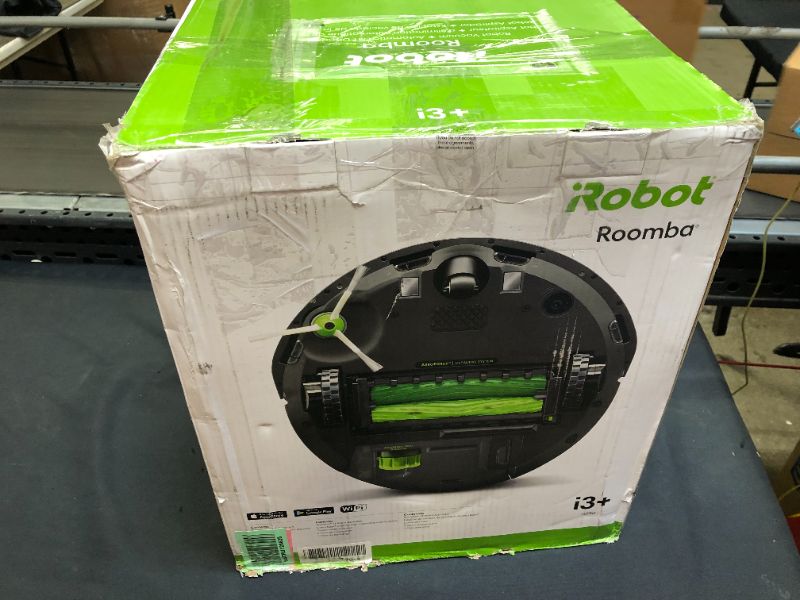 Photo 10 of iRobot Roomba i3+ EVO (3550) Self-Emptying Robot Vacuum – Now Clean By Room With Smart Mapping, Empties Itself For Up To 60 Days, Works With Alexa, Ideal For Pet Hair, Carpets?
