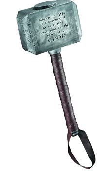 Photo 1 of Disguise Marvel Universe Thor Deluxe Hammer Costume Accessory
