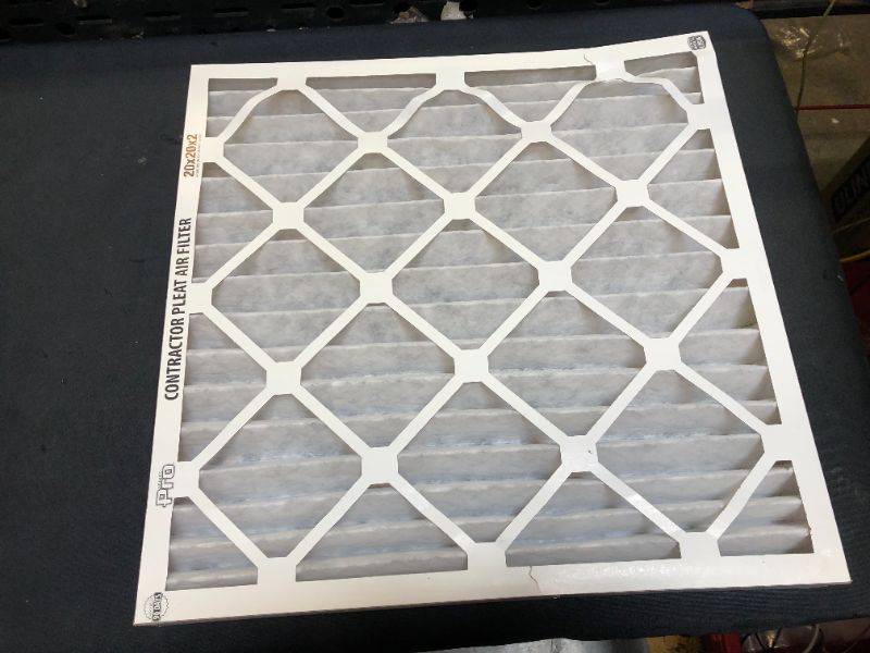 Photo 3 of 20 x 20 x 2 Commercial Pleated Air Filter MERV 8 4 pack 
 