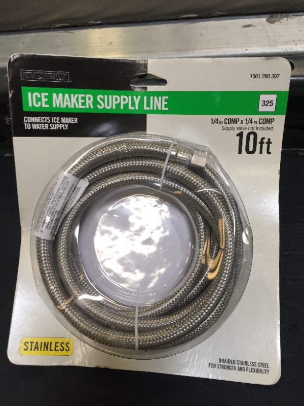 Photo 2 of  Stainless Steel Ice Maker Connector 10 FT 
