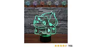 Photo 1 of Abstractive 3D Bulbasaur Optical Illusion Night Light 7 Color Change Touch  Switch USB Powered LED Acrylic Desk Lamp 9"D x 6"W x 2"H
   (BRAND NEW, FACTORY SEALED)