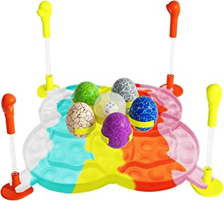 Photo 1 of Kids Toys Pop Its Dinosaur Eggs Games Easter Toys Games for Boys Girls Gifts It Party Favors for Kids Adults Autism ADHD Stress Relief, Silicone Push Bubble Sensory Toys
