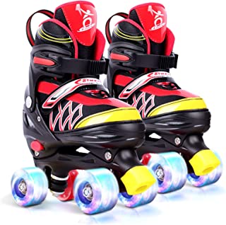 Photo 1 of Mixhomic Adjustable Roller Skates Boys, Roller Skates Kids Adjustable Size, Roller Skates for Kids Adjustable, 4 Light Up Wheel Adjustable Childrens Rollerskates for Beginners
MEDIUM IN KIDS