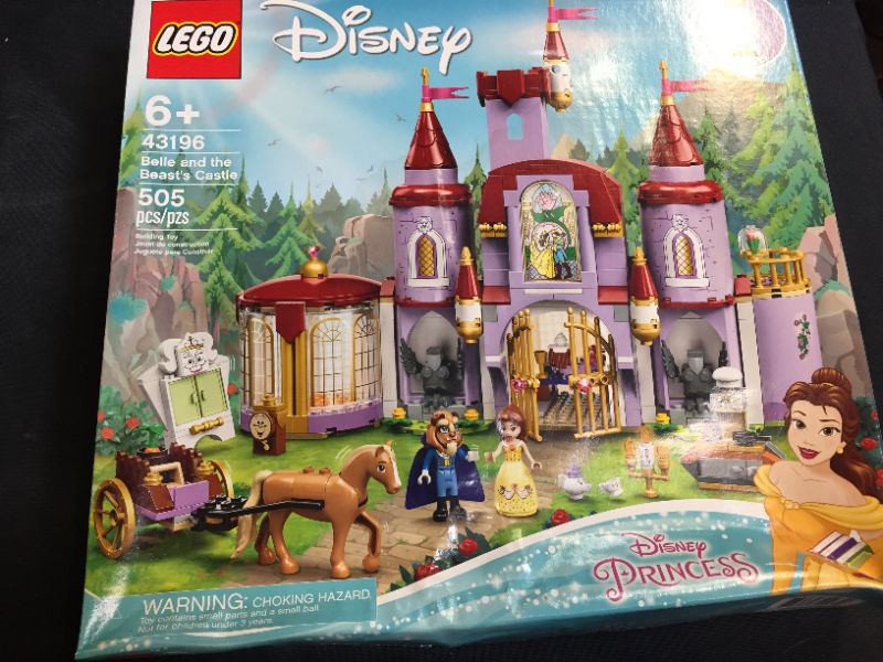 Photo 1 of LEGO Disney Belle and The Beast’s Castle 43196 Building Kit; an Iconic Castle Construction Toy for Creative Fun; New 2021 (505 Pieces)
(LIQUID DAMAGES TO BOX)