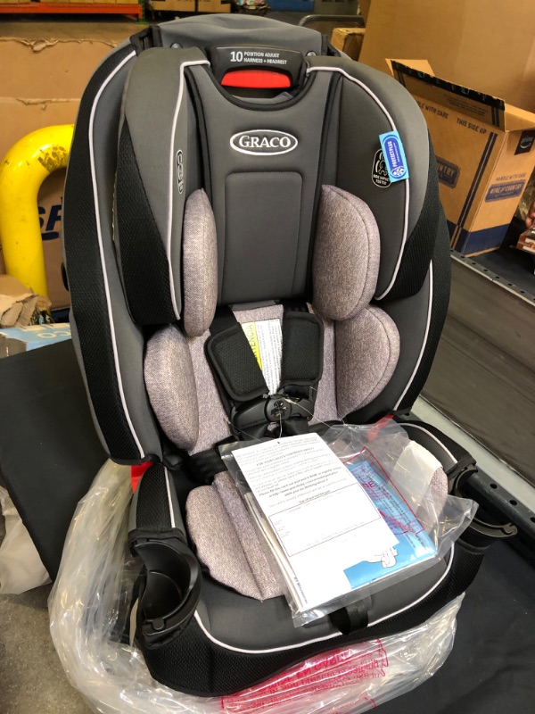 Photo 3 of Graco SlimFit 3 in 1 Car Seat -Slim & Comfy Design Saves Space in Your Back Seat, Darcie, One Size
