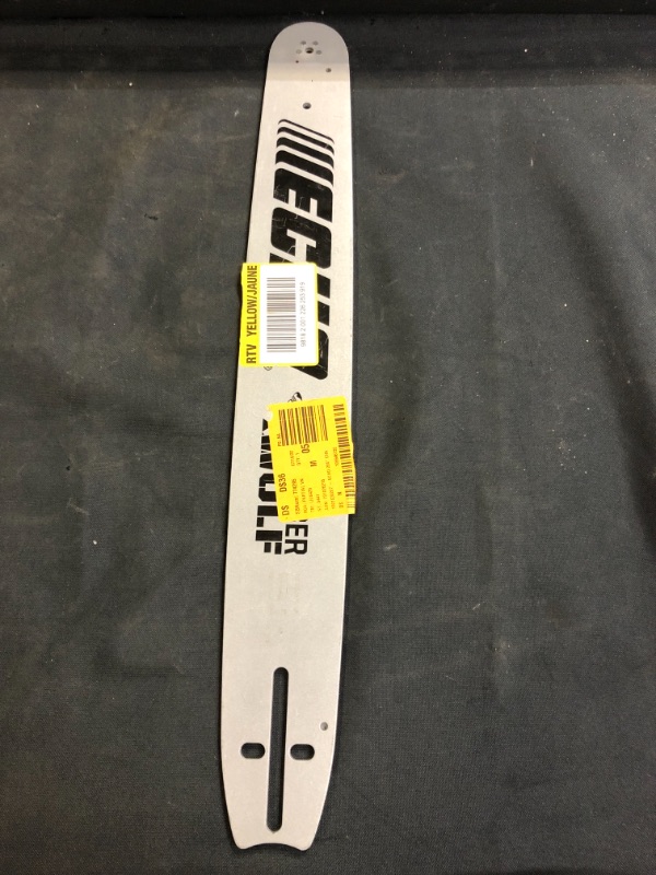 Photo 2 of 22 in. Chainsaw Guide Bar - sticker on item 

