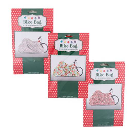 Photo 1 of CHRISTMAS GIFT BAG 182 X 152 CM FOR BICYCLE - 3 PACK
