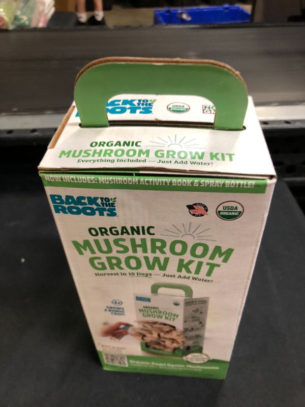 Photo 2 of Back to the Roots Organic Oyster Mushroom Grow Kit, Harvest Gourmet Mushrooms In 10 Days

