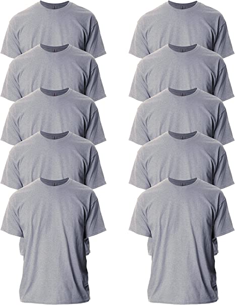 Photo 1 of Gildan Men's Ultra Cotton T-Shirt, Style G2000, Multipack. 4XL
