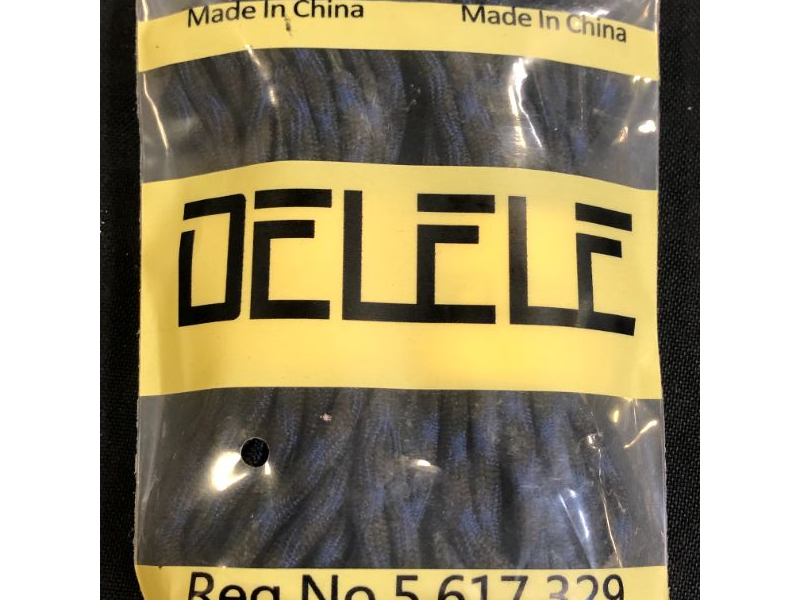 Photo 2 of DELELE 2 Pair Round Wave Shape Non Slip Heavy Duty and Durable Outdoor Climbing Shoelaces Hiking Shoe Laces Shoestrings. 62.99"INCH
