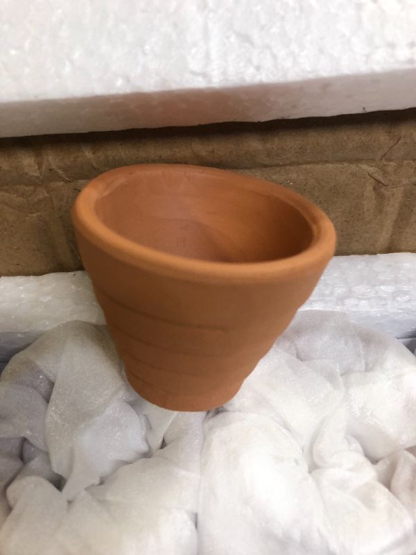Photo 1 of 2" FLOWER SMALL POTS (DAMAGES TO PACKAGING)