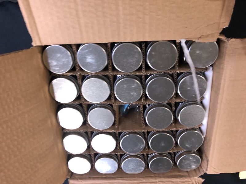 Photo 1 of 24 PACK SPICE JARS 