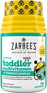 Photo 1 of Zarbee'S Toddler Vitamins, Complete Multivitamin With Vitamin A, C, D3 & B-Complex, Easy To Chew, Gluten, Soy, Nut & Dairy Free, Natural Fruit Flavors, 2-3 Years, 110 Count
EXP SEPT 2022
