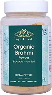 Photo 1 of Brahmi Powder Organic For Brain & memory Bacopa Monnieri Enhances Learning Capacity | Promotes Hair Growth 113gm(4 oz) 2 PACK EXP MAY 2023
