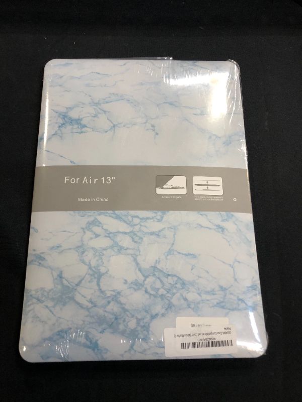 Photo 1 of GIOAWA Compatible with MacBook Air 13 inch Case (2017,2016,2015,2014,2013,2012,2011,2010 Release) A1369/A1466 Protective Plastic Hard Shell (White Marble 2)
