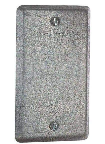 Photo 1 of 28PCS 4 in. Single Gang Blank Utility Box Cover
