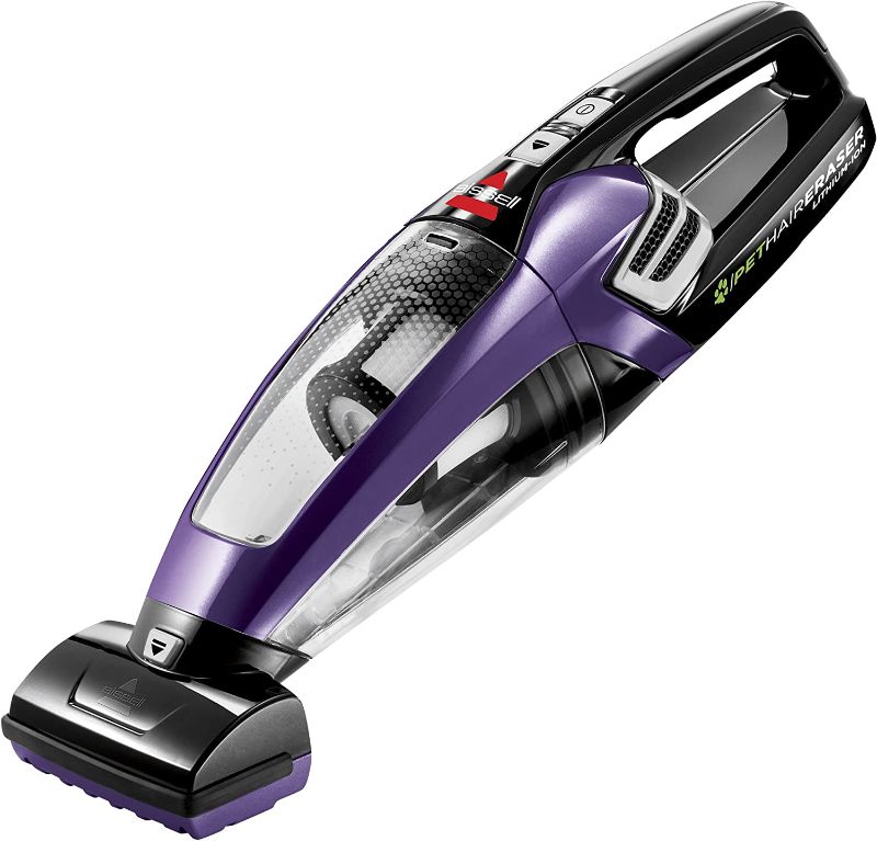 Photo 1 of  BISSELL Pet Hair Eraser Lithium Ion Cordless Hand Vacuum, Purple